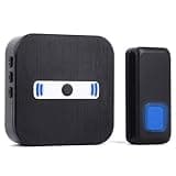 YXYFDCL Dingdong Long Distance Electronic Doorbell with Remote Control for Home Use Two to
