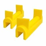 This 2-Pack Adapter Set is for Tripp Trapp high Chairs and is Compatible with Trofast Storage Boxes. (Yellow)