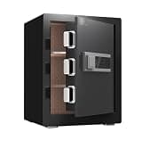 fireproof safe Heavy Fingerprint Safe Box Home Safe with Touch Screen Keypad Dual Alarm System for Home Office Hotel