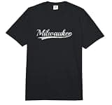 Milwaukee Vintage Inspired Throwback Varsity Classic Design Comfort Colors Adult Heavyweight T-Shirt