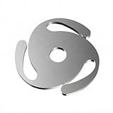 FytStycale Disc Weight 45-Rotation per Minute Adapter Large Center Hole 45 Disc Adapter Curved Arms Sound Accessory, Silver
