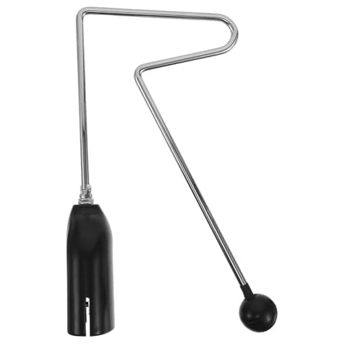 WESIEVYA Vibraslap Percussion Instrument, Plastic and Metal Musical Vibra Slap Percussion Instrument for Adults, Vibra Slap for Vibraphone Flexatone Enthusiasts