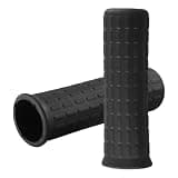 Drhomeam Rubber Handles for Wheelbarrow, 8-42mm Inner Diameter Wheelbarrow Handles Fit Most Wheelbarrows/Garden Cart, Non Slip & Shock Absorbing Handle Grips Replacement(122 x 33mm)