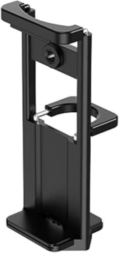 JOBFRI Cell Phone Mount for Tripod 1/4 Screw Hold