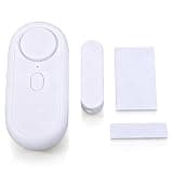 Wireless Door Window Security Alarm Sensor, Delay Broadcast Refrigerator Left Open Reminder Chime for Home Shop Support Delay Broadcast