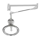 Wall Mount Orbiting Hair Dryer 950W with Timer & 360 Heating Ring for Salon-Grey
