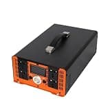 QWEYHNGMO 5000W/6000W/7000W Amorphous Pure Sine Wave Inverter DC 12V-72V to AC 220V Power Converter Universal Dual Voltage