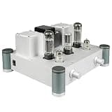 UILMLIO Stereo Tube Amplifier, Single Ended HiFi Stereo Tube Amps, 10W*2 Audiophile Power, All-Aluminum Alloy Shell, Low Noise, for Home Audio and Outdoor Speakers