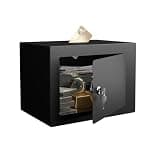 fireproof safe Portable Small Safe Box with Lock Compact Money Safes Jewelry & Valuables for Bills Cards Home Travel Office