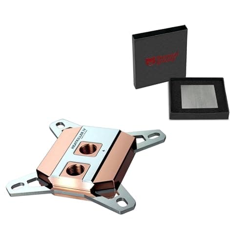Watercool HEATKILLER IV PRO CPU Water Block with Thermal Grizzly KryoSheet (38x38mm) for Intel LGA 1700 CPU, Pure Copper, TR-60552-99084