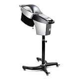 Elitzia Professional Ozone Micro Mist Hair Steamer for Black Hair Therapy Deep Conditioning Salon 7 Color Mist Volume Temperature Adjustable Vertical Type with Adjustable Height 1700 mL/57.48 oz ET933