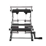 Adjustable Manual Round Bottle Labeling Machine with Handle Manual Labeling Machine for Round Glass Plastic Metal Bottle