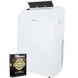 Hisense 7000-BTU DOE (115-Volt) Vented Wi-Fi Portable Air Conditioner AP0722CW1W (Renewed) Bundle with Deco Essentials Exclusive 2 Year CPS Enhanced Protection Pack
