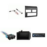 Chevrolet GMC CK Truck 88-94 Alpine UTE-83BT Single Din Radio Bundle Gray Dash Includes Pocket