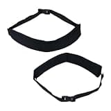 SUPERFINDINGS High Chair Straps Black Highchair Harness 134cm Adjustable Belt Toddler with Plastic Clasps Infant Safety Strap for Pushchair Highchair Stroller Pram Buggy