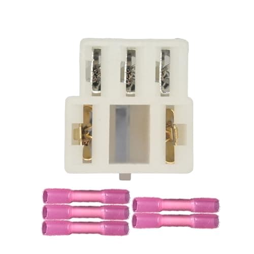 Geradepart Ignition Relay Connector Wiring Harness Pigtail Plug Wire S2447 1.8 Fit for Chevrolet Prizm 2002 02 | 1.5 2.2 3.0 Fit for Toyota Camry Paseo Tercel 1995 1996 1997 1998 95 96 97 98, 5 Pin