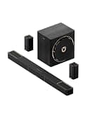 ULTIMEA 7.1.4ch Professional Wireless Sound Bar, 840W Surround Sound System for TV w/Dolby Atmos, 8" Wireless Subwoofer, 28Hz Low Frequency, GaN Amplifier, 4K HDR Pass-Through, Skywave X60