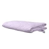 Queen Size 79" L×59" W Solid Purple Ice Cool Blanket Polyester Fiber Moisture Wicking for Night Sweat Sofa Travel Decor Cover