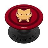 Marvel Iron Man Helmet Head Scowl PopSockets Standard PopGrip