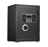 fireproof safe Home Safes with Digital Keypad Large Anti-Theft Security Safe Box Dual Alarm System, for Money Jewelry