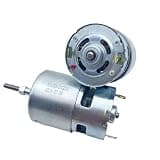 RQ755 12V 21V Lithium Electric Lawn Mower Motors Rechargeable Lawn Mower Accessories Motor(RQ755 DC 12V)