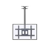 Ceiling TV Mount Bracket, Fits Most 32-60" LED Screen Display, Adjustable Tilt Swivel TV Ceiling Mount, with Loading 88 Lbs