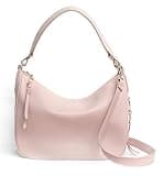 Meliae Camera Bag for Women, DSLR Mirrorless Camera Purse, Leather Shoulder Crossbody Hobo Travel Tote for Photographers (Pink)