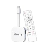 HS86 T2 Android TV 14.0 Stick, 2026 Android TV Stick 2GB RAM 16GB ROM, RK3518 CPU Supports 2.4G/5G 4K Wi-Fi6 BT 5.4