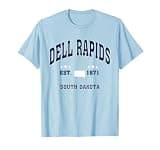 Dell Rapids South Dakota SD Throwback Vintage Athletic T-Shirt
