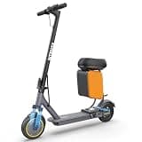 WTRHXA Electric Scooter, Electric Scooter Adults with Dual Suspensions, 350W Motor, 19 Mph Speed, 15-22 Miles Ranges, 8.5" Solid Tire, Electric Scooter for Adults, Folding E-Scooter with Seat