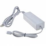 CJP-Geek Home Wall Charger Adapter Power Supply Replacement for Nintendo Wii U Gamepad Grey