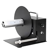 Piefeak Bidirectional Automatic Label Rewinding Machine - 180mm Diameters, 100mm Width, 1-8 Inches/Second Speed for Efficient Labeling and Packaging