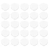 NUOBESTY 50pcs Virtual Reality Lenses with 25mm Diameter and 45mm Focal Length, Biconvex Plastic Lenses with Light Blocking Feature, Ergonomic Design for Commercial Use and Group Activities