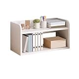 WANGHAI2024M Bookcases Double Layer Minimalism Organizer Shelf Home Density Board Tabletop Bookshelf