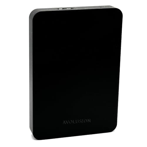 Avolusion Z2-S 1TB USB 3.0 Ultra Slim External Hard Drive/Pocket Drive (for Windows, MacOS, Xbox, PlayStation) (Renewed)