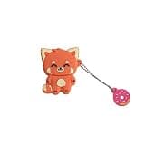 mr wonderful funny usb flash drive with 32gb memory, red panda design - official mr. wonderful gifts for women, men, boys and girls