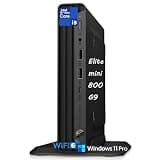 HP EliteDesk 800 G9 Mini PC Desktop Computer for Business, Intel Core i5-14500, 16GB DDR5 RAM, 512GB SSD, Ultra-Compact Design for Office Work, Keyboard & Mouse Included, Windows 11 Pro
