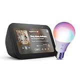 Echo Show 5 with Globe Electric Smart Bulb