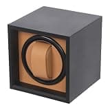 Athzuunn Watch Winder for Automatic Watches, Winder Box Uses Super Quiet Motor, Self Winding Rotating Wooden Watch Case, Premium Watch Box for Men and Women