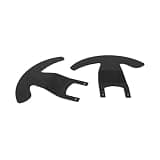 IFEEHE 2 in 1 G25 / G27 Modified Steering Wheel Paddles for 13-14 inch (13-14 in Steering Wheel(Flat))
