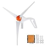 VEVOR 500W 12V Wind Turbine Generator Kit, 3-Blade Wind Power Generator with MPPT Controller & 2.5m/s Start Speed, High Efficiency Wind-Turbine for Home, Farm, RVs, Boats