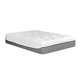MASARA Gel Memory Foam Mattress, Full, Medium, White, 54 x 75 x 13 Inches, 70 Pounds, Gel Top