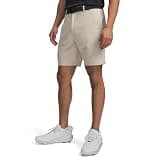 Under Armour Men's 8-inch Golf Shorts, (289) Khaki Base / / Khaki Base, 30