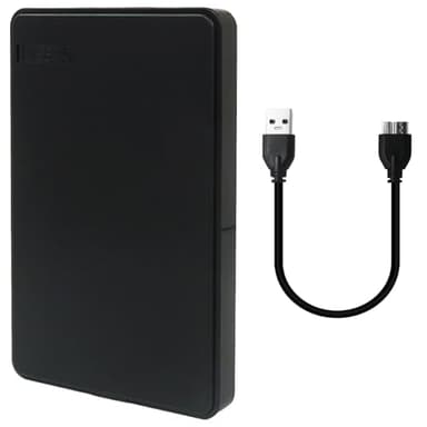 Welsdolk 1TB Ultra Slim Portable External Hard Drive USB3.0 HDD Storage Compatible with Mac System Format Supports APFS/EXFAT