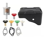 Garden Tools 099981133080 Air for Filter w/Pressure Washer for Nozzle for Ryobi RY802900 2900PSI