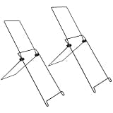 Solar Panel Stand - Foldable Adjustable Holder | Solar Panel Ground Mounting Bracket | for Camping Hiking Climbing Walking Picnic Barbecue