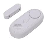Erchineko Window Burglar Alarm Door Window Alarm Sensor 120dB Loud with Vibration Detection and Volume Adjustment for Home Security Car and Glass Doors