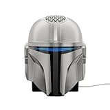 Echo Dot Star Wars Bundle: Includes Echo Dot, Glacier White and The Mandalorian Helmet Stand | Limited Edition