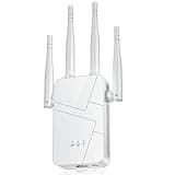 2026 WiFi Extender Signal Booster for Home, 15000sq.ft Wireless Internet Repeater, Long Range WiFi Booster and Signal Amplifier w/Ethernet Port, WiFi Router Extender Support 99% Devices, 1-Tap Setup