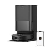 DREAME D30 Ultra Robot Vacuum and Mop, 25,000Pa Powerful Suction, All-in-One Base Station with 100 Days Auto-Empty, MopExtend Tech for Edge Cleaning, Smart Obstacle Avoidance, Black